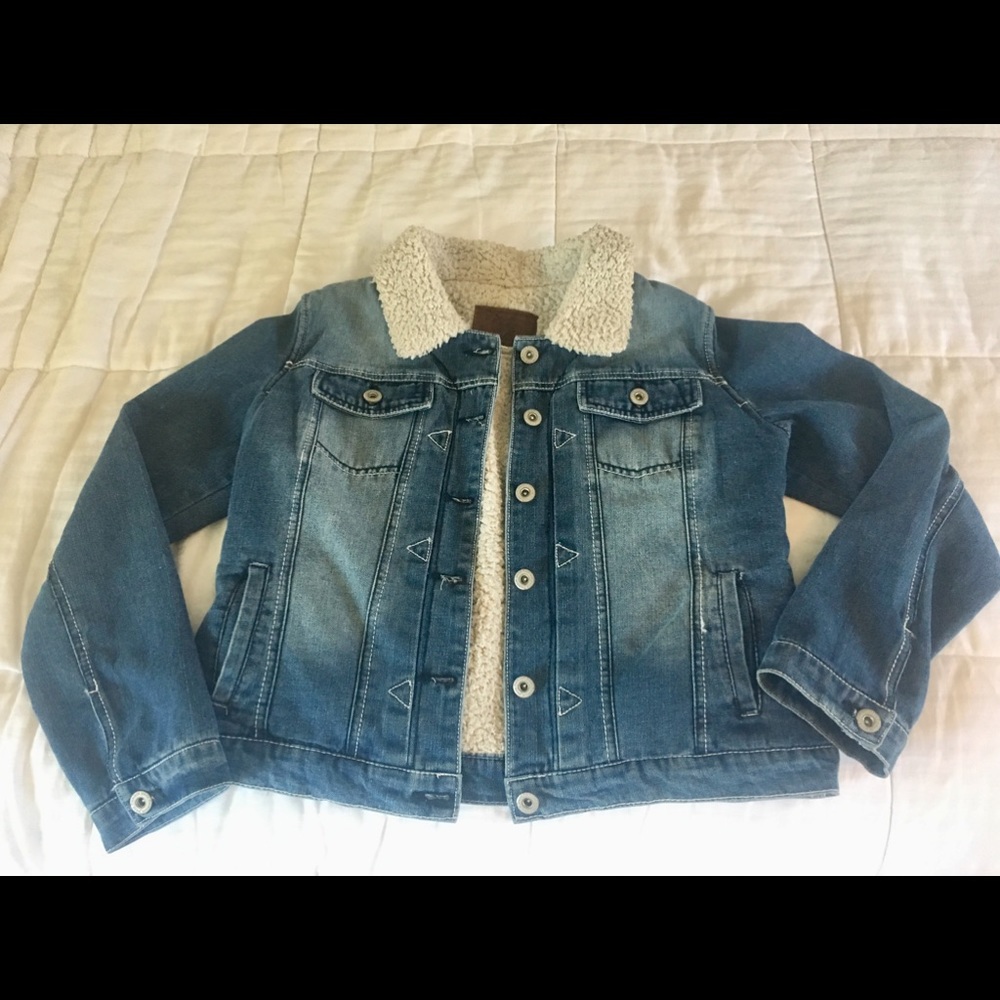 Sherpa Jean Jacket